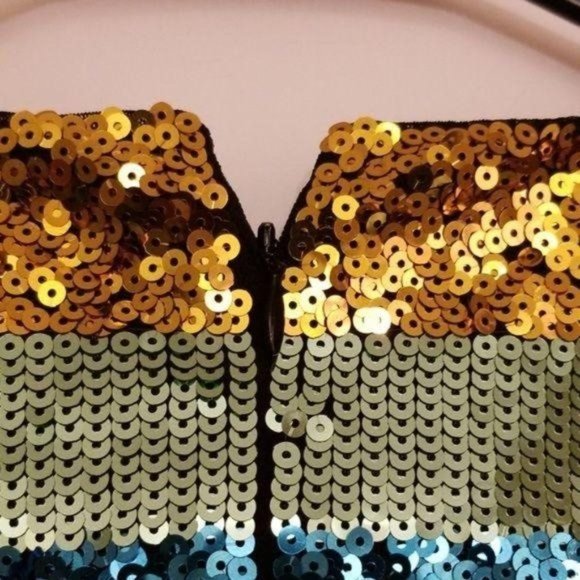 2 FOR 85 Express sequined party dress XS - Picture 5 of 8